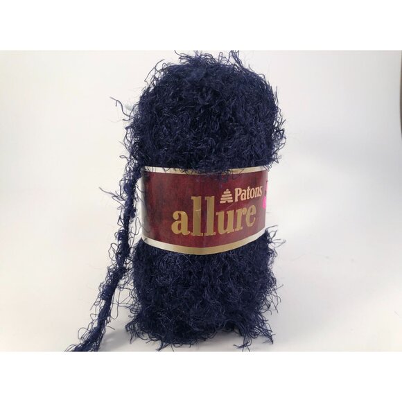 LOT OF 10 SKEINS: Patons Allure 47 yards Color Sapphire - Picture 3 of 4
